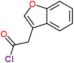 1-benzofuran-3-ylacetyl chloride