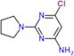 6-chloro-2-pyrrolidin-1-yl-pyrimidin-4-amine