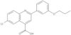 6-Chloro-2-(3-propoxyphenyl)-4-quinolinecarboxylic acid