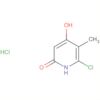 2(1H)-Pyridinone, 6-chloro-4-hydroxy-5-methyl-, hydrochloride