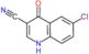 6-chloro-4-oxo-1H-quinoline-3-carbonitrile