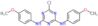 6-chloro-N,N'-bis(4-methoxyphenyl)-1,3,5-triazine-2,4-diamine
