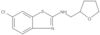 6-Chloro-N-[(tetrahydro-2-furanyl)methyl]-2-benzothiazolamine