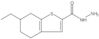 6-Ethyl-4,5,6,7-tetrahydrobenzo[b]thiophene-2-carboxylic acid hydrazide