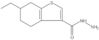 6-Ethyl-4,5,6,7-tetrahydrobenzo[b]thiophene-3-carboxylic acid hydrazide