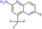 6-Fluoro-4-(trifluoromethyl)-2-quinolinamine