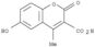 2H-1-Benzopyran-3-carboxylicacid, 6-hydroxy-4-methyl-2-oxo-