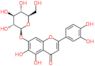 2-(3,4-dihydroxyphenyl)-5,6-dihydroxy-4-oxo-4H-chromen-7-yl beta-D-glucopyranoside