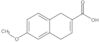 1,4-Dihydro-6-methoxy-2-naphthalenecarboxylic acid