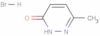 6-methylpyridazin-3(2H)-one monohydrobromide