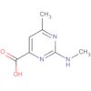 4-Pyrimidinecarboxylic acid, 6-methyl-2-(methylamino)-