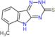 6-methyl-2,5-dihydro-3H-[1,2,4]triazino[5,6-b]indole-3-thione