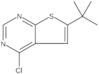 4-Chloro-6-(1,1-dimethylethyl)thieno[2,3-d]pyrimidine