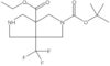 2-(1,1-Dimethylethyl) 3a-ethyl tetrahydro-6a-(trifluoromethyl)pyrrolo[3,4-c]pyrrole-2,3a(1H,4H)-di…