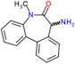 7-amino-5-methyl-5,7-dihydro-6H-dibenzo[b,d]azepin-6-one