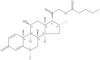 Pregna-1,4-diene-3,20-dione, 6-fluoro-11-hydroxy-16-methyl-21-[(1-oxopentyl)oxy]-, (6α,11β,16α)-