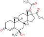 Pregn-4-ene-3,20-dione, 17-(acetyloxy)-6-hydroxy-6-methyl-, (6α)-