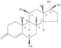 Androst-4-en-3-one,9-fluoro-6,11,17-trihydroxy-17-methyl-, (6b,11b,17b)-