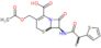 (7R)-3-[(acetyloxy)methyl]-7-{[fluoro(thiophen-2-yl)acetyl]amino}-8-oxo-5-thia-1-azabicyclo[4.2.0]…