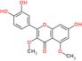 2-(3,4-Dihydroxyphenyl)-7-hydroxy-3,5-dimethoxy-4H-1-benzopyran-4-one