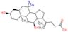 (4R)-4-[(3R,5R,9S,10S,12S,13R,14S,17R)-3,12-dihydroxy-10,13-dimethyl-spiro[1,2,3,4,5,6,8,9,11,12,1…