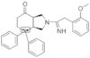 (3AR,7AR)-OCTAHYDRO-2-[1-IMINO-2-(2-METHOXYPHENYL)ETHYL]-7,7-DIPHENYL-4H-ISOINDOL-4-ONE