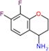 7,8-Difluoro-3,4-dihydro-2H-1-benzopyran-4-amine