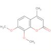 2H-1-Benzopyran-2-one, 7,8-dimethoxy-4-methyl-