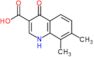 7,8-dimethyl-4-oxo-1,4-dihydroquinoline-3-carboxylic acid