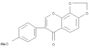 6H-1,3-Dioxolo[4,5-h][1]benzopyran-6-one,7-(4-methoxyphenyl)-