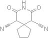 7,9-dioxo-8-azaspiro(4.5)decane-6,10-dicarbonitri