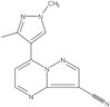 7-(1,3-Dimethyl-1H-pyrazol-4-yl)pyrazolo[1,5-a]pyrimidine-3-carbonitrile