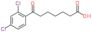 2,4-Dichloro-ζ-oxobenzeneheptanoic acid