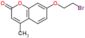 7-(2-Bromoethoxy)-4-methyl-2H-1-benzopyran-2-one