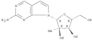 7H-Pyrrolo[2,3-d]pyrimidin-2-amine,7-(2-C-methyl-b-D-ribofuranosyl)-