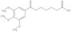 3,4,5-Trimethoxy-ζ-oxobenzeneheptanoic acid