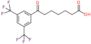 7-[3,5-bis(trifluoromethyl)phenyl]-7-oxo-heptanoic acid