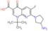 7-(3-aminopyrrolidin-1-yl)-1-tert-butyl-6-fluoro-4-oxo-1,4-dihydro-1,8-naphthyridine-3-carboxylic …