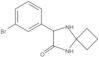 5,8-Diazaspiro[3.4]octan-6-one, 7-(3-bromophenyl)-