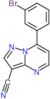 7-(3-Bromophenyl)pyrazolo[1,5-a]pyrimidine-3-carbonitrile