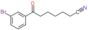 7-(3-bromophenyl)-7-oxo-heptanenitrile