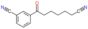 3-(6-cyanohexanoyl)benzonitrile