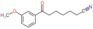 3-Methoxy-ζ-oxobenzeneheptanenitrile