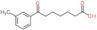 3-Methyl-ζ-oxobenzeneheptanoic acid