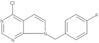 4-Chloro-7-[(4-fluorophenyl)methyl]-7H-pyrrolo[2,3-d]pyrimidine