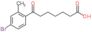 4-Bromo-2-methyl-ζ-oxobenzeneheptanoic acid