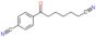 4-(6-cyanohexanoyl)benzonitrile
