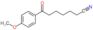 4-Methoxy-ζ-oxobenzeneheptanenitrile