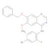 4-Quinazolinamine,N-(4-bromo-2-fluorophenyl)-6-methoxy-7-(phenylmethoxy)-