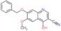 7-(benzyloxy)-4-hydroxy-6-methoxyquinoline-3-carbonitrile